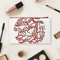 Twenty One Pilots Tear In My Heart Soysauce Remix Cosmetic Bag (Medium) from ArtsNow.com Back