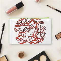 Twenty One Pilots Tear In My Heart Soysauce Remix Cosmetic Bag (Medium) from ArtsNow.com Back