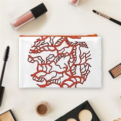 Twenty One Pilots Tear In My Heart Soysauce Remix Cosmetic Bag (Medium) from ArtsNow.com Back