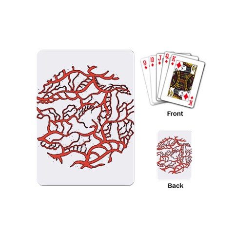 Twenty One Pilots Tear In My Heart Soysauce Remix Playing Cards (Mini) from ArtsNow.com Back