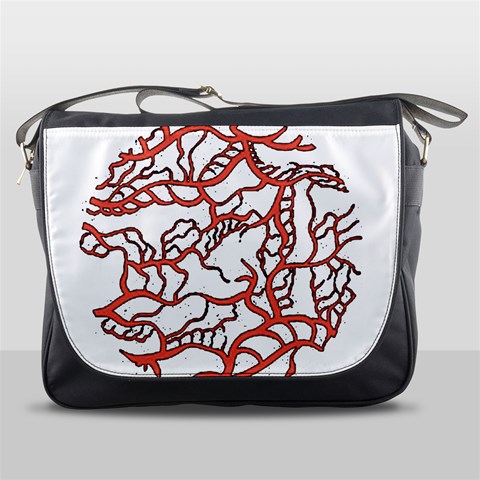 Twenty One Pilots Tear In My Heart Soysauce Remix Messenger Bag from ArtsNow.com Front