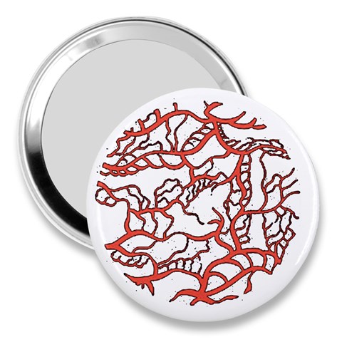 Twenty One Pilots Tear In My Heart Soysauce Remix 3  Handbag Mirror from ArtsNow.com Front