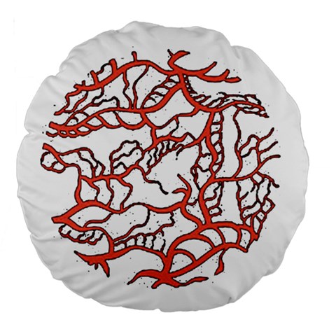 Twenty One Pilots Tear In My Heart Soysauce Remix Large 18  Premium Round Cushion  from ArtsNow.com Front
