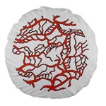 Twenty One Pilots Tear In My Heart Soysauce Remix Large 18  Premium Round Cushion 