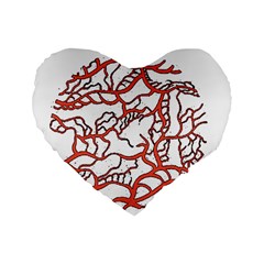 Twenty One Pilots Tear In My Heart Soysauce Remix Standard 16  Premium Heart Shape Cushion  from ArtsNow.com Front