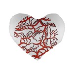 Twenty One Pilots Tear In My Heart Soysauce Remix Standard 16  Premium Heart Shape Cushion 