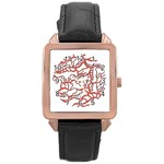 Twenty One Pilots Tear In My Heart Soysauce Remix Rose Gold Leather Watch 