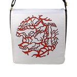 Twenty One Pilots Tear In My Heart Soysauce Remix Flap Closure Messenger Bag (L)