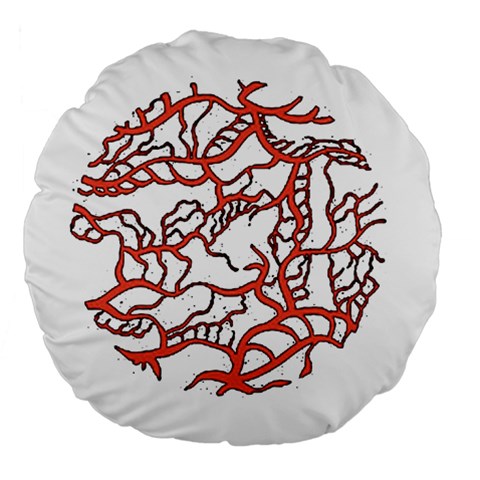 Twenty One Pilots Tear In My Heart Soysauce Remix Large 18  Premium Flano Round Cushion  from ArtsNow.com Front