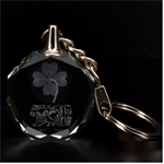Twenty One Pilots Tear In My Heart Soysauce Remix Clover 3D Engraving Circle Key Chain