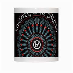 Twenty One Pilots  White Mug from ArtsNow.com Center