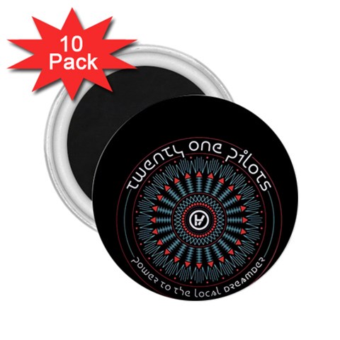 Twenty One Pilots  2.25  Magnet (10 pack) from ArtsNow.com Front