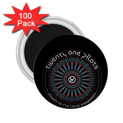 Twenty One Pilots  2.25  Magnet (100 pack)  from ArtsNow.com Front