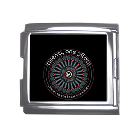Twenty One Pilots  Mega Link Italian Charm (18mm) from ArtsNow.com Front