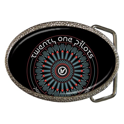 Twenty One Pilots  Belt Buckle from ArtsNow.com Front
