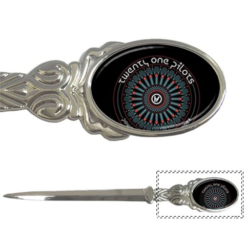 Twenty One Pilots  Letter Opener from ArtsNow.com Front