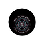 Twenty One Pilots  Rubber Coaster (Round)