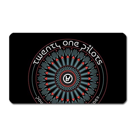 Twenty One Pilots  Magnet (Rectangular) from ArtsNow.com Front