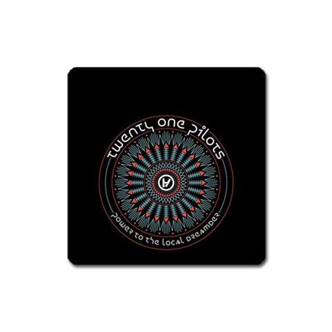 Twenty One Pilots  Magnet (Square) from ArtsNow.com Front