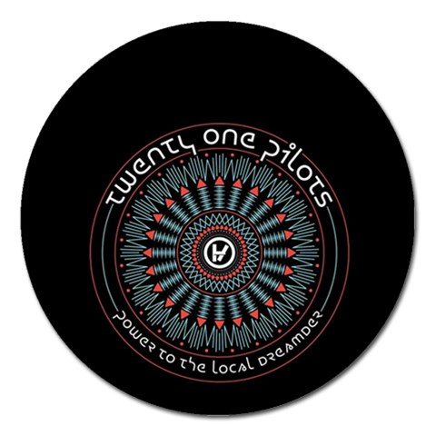 Twenty One Pilots  Magnet 5  (Round) from ArtsNow.com Front