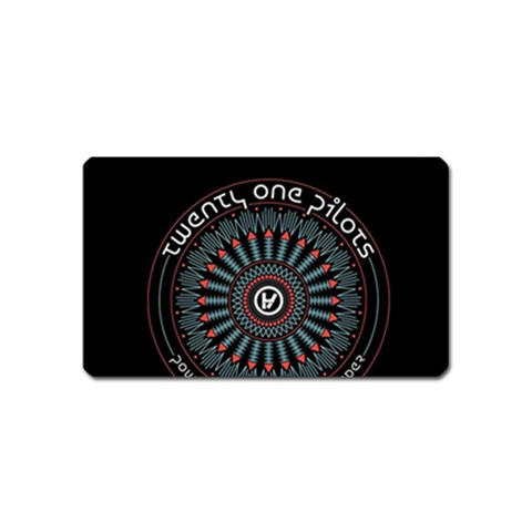 Twenty One Pilots  Magnet (Name Card) from ArtsNow.com Front