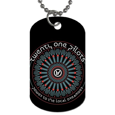Twenty One Pilots  Dog Tag (Two Sides) from ArtsNow.com Front