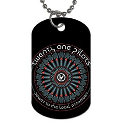 Twenty One Pilots  Dog Tag (Two Sides) from ArtsNow.com Back