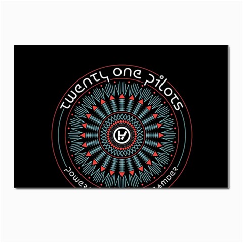 Twenty One Pilots  Postcards 5  x 7  (Pkg of 10) from ArtsNow.com Front
