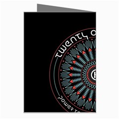 Twenty One Pilots  Greeting Card from ArtsNow.com Right