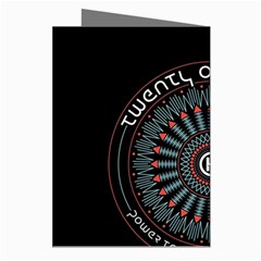 Twenty One Pilots  Greeting Cards (Pkg of 8) from ArtsNow.com Right