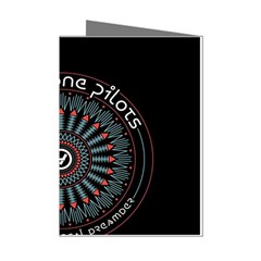 Twenty One Pilots  Mini Greeting Cards (Pkg of 8) from ArtsNow.com Left