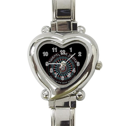 Twenty One Pilots  Heart Italian Charm Watch from ArtsNow.com Front
