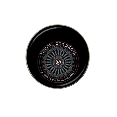 Twenty One Pilots  Hat Clip Ball Marker (10 pack) from ArtsNow.com Front