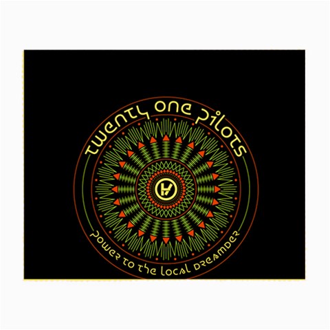 Twenty One Pilots  Small Glasses Cloth from ArtsNow.com Front