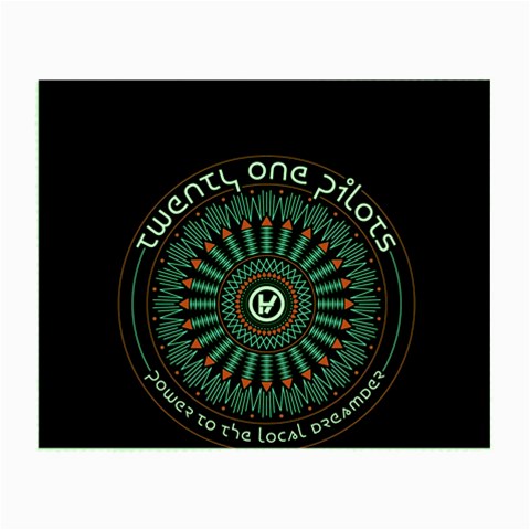Twenty One Pilots  Small Glasses Cloth from ArtsNow.com Front