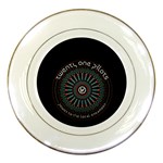 Twenty One Pilots  Porcelain Plate