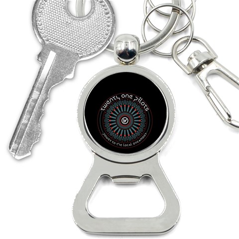 Twenty One Pilots  Bottle Opener Key Chain from ArtsNow.com Front