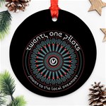 Twenty One Pilots  Round Ornament (Two Sides)