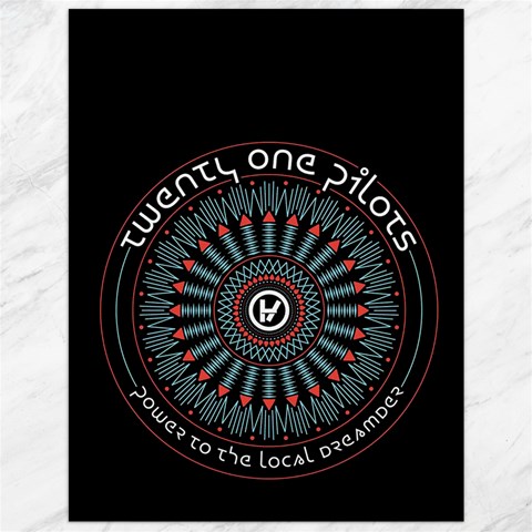 Twenty One Pilots  Canvas 12  x 16  from ArtsNow.com 11.86 x15.41  Canvas - 1
