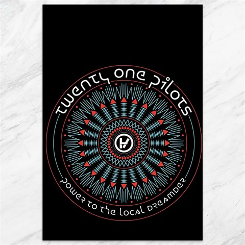 Twenty One Pilots  Canvas 12  x 18  from ArtsNow.com 11.88 x17.36  Canvas - 1