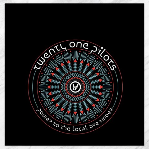 Twenty One Pilots  Canvas 16  x 16  from ArtsNow.com 15.2 x15.41  Canvas - 1
