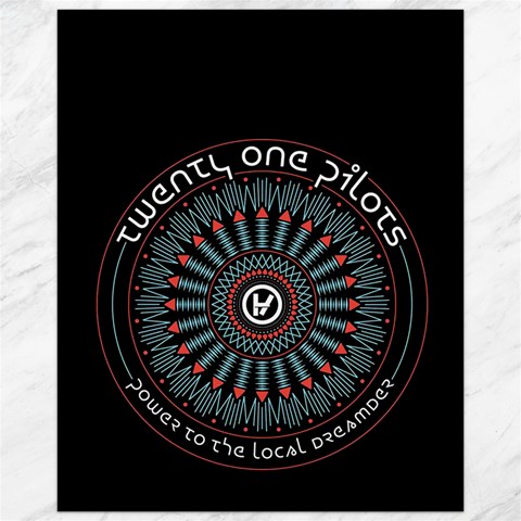 Twenty One Pilots  Canvas 16  x 20  from ArtsNow.com 15.75 x19.29  Canvas - 1