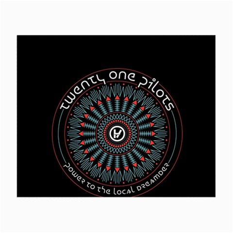 Twenty One Pilots  Small Glasses Cloth (2 Sides) from ArtsNow.com Front
