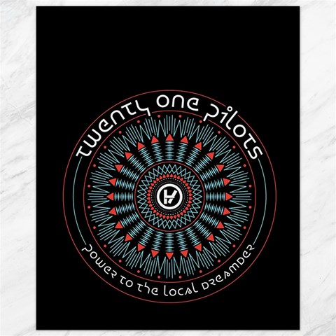 Twenty One Pilots  Canvas 11  x 14  from ArtsNow.com 10.95 x13.48  Canvas - 1
