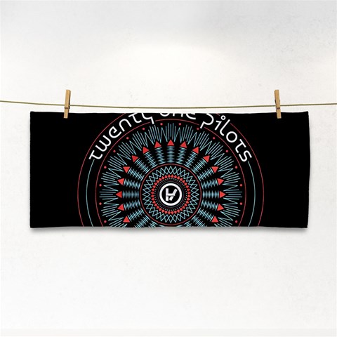 Twenty One Pilots  Hand Towel from ArtsNow.com Front