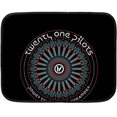 Twenty One Pilots  Double Sided Fleece Blanket (Mini) from ArtsNow.com 35 x27  Blanket Back