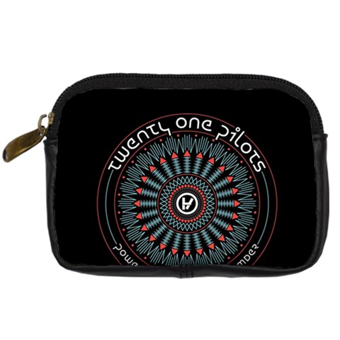Twenty One Pilots  Digital Camera Leather Case from ArtsNow.com Front