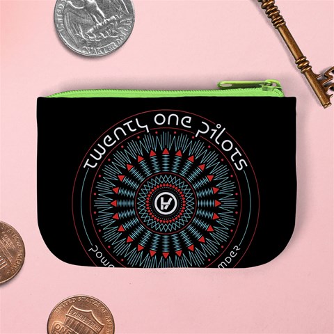 Twenty One Pilots  Mini Coin Purse from ArtsNow.com Back