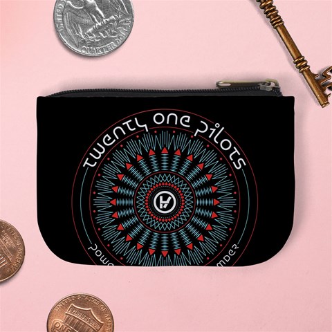 Twenty One Pilots  Mini Coin Purse from ArtsNow.com Back