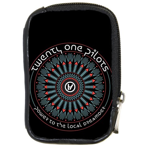 Twenty One Pilots  Compact Camera Leather Case from ArtsNow.com Front